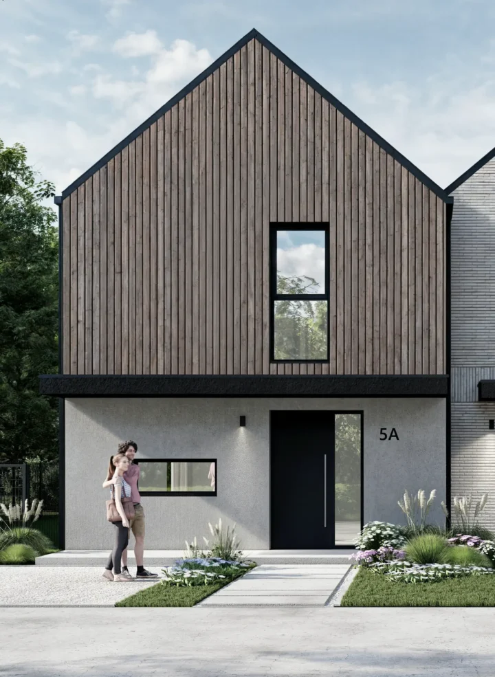 Typ A - Dom rodzinny pełen słońca